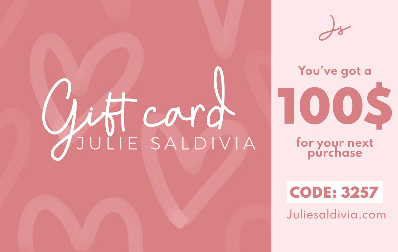 Online jewelry gift card by Julie Saldivia – instant email delivery